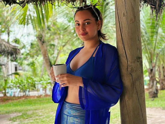 Blissful Looks Of Sonakshi Sinha During Vacation